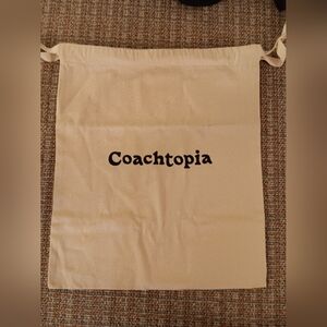 Coachtopia Cream Drawstring Bag